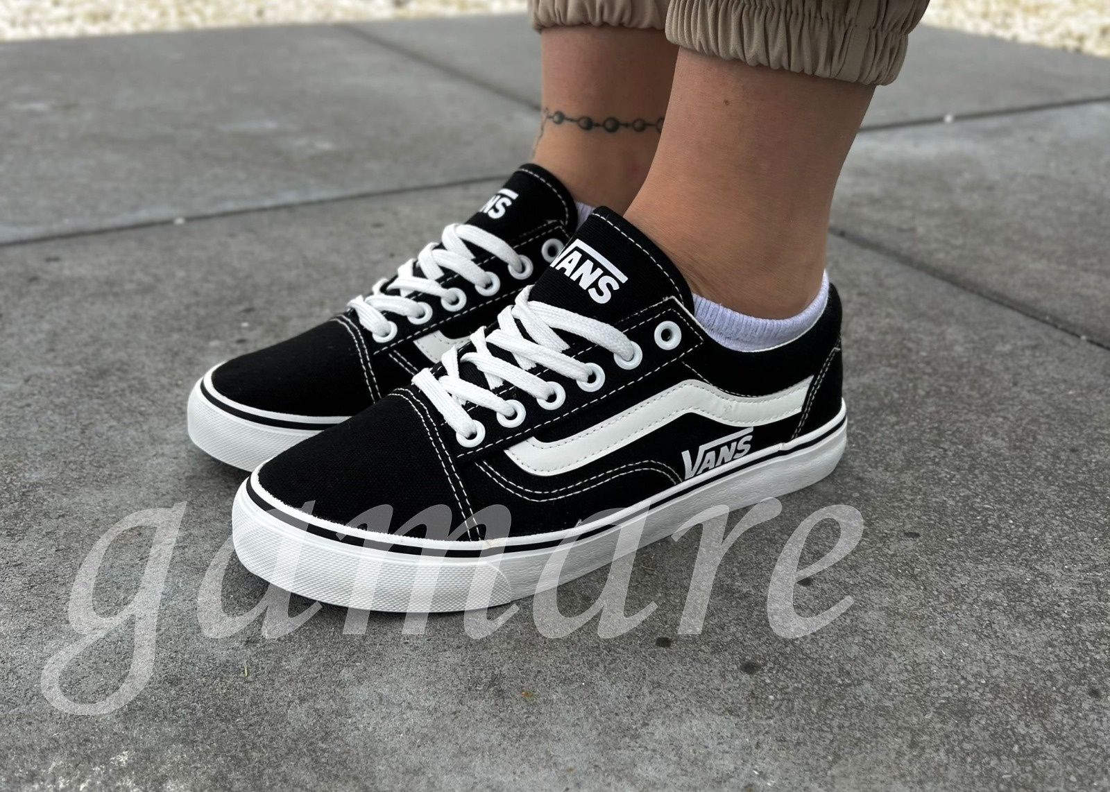 Vans damskie nowe czarne trampki nowe buty Vans nowe