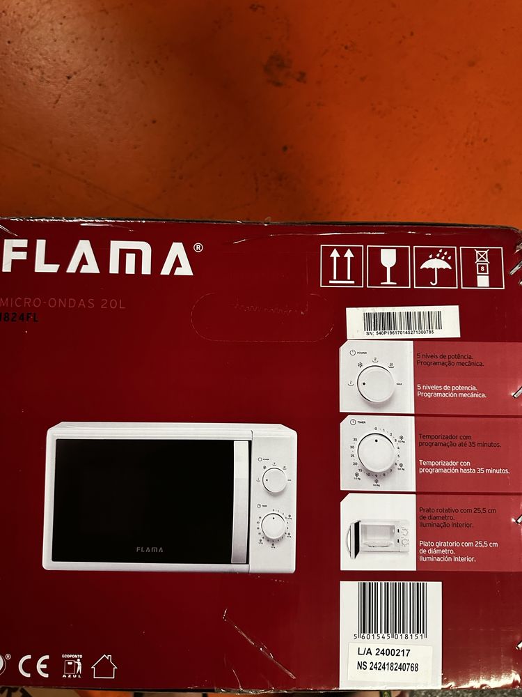 Microondas flama
