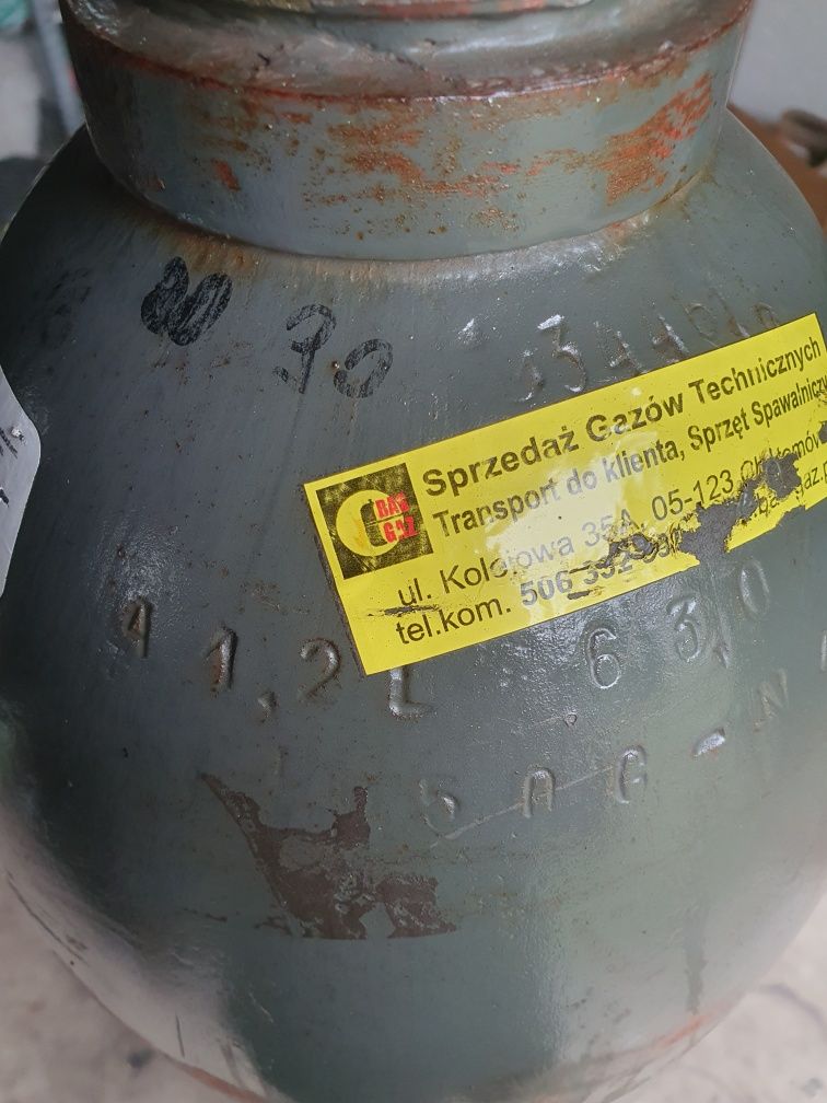 Butla 40l Dwutlenek Węgla CO2