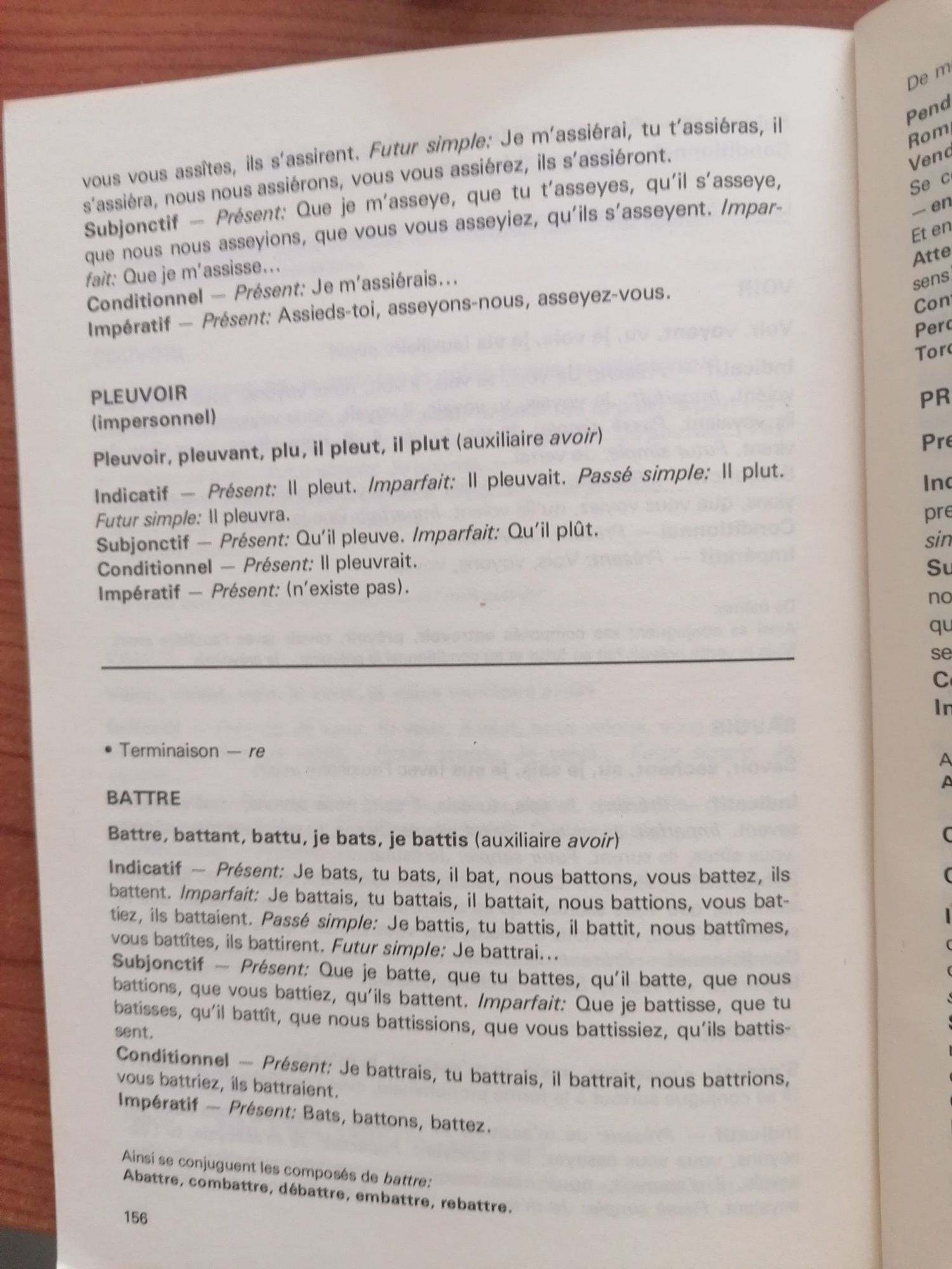Gramática de Francês com imagens.