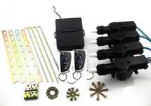 Kit Universal Fecho Central Portas alarme Pistolas 2 Comandos NOVO