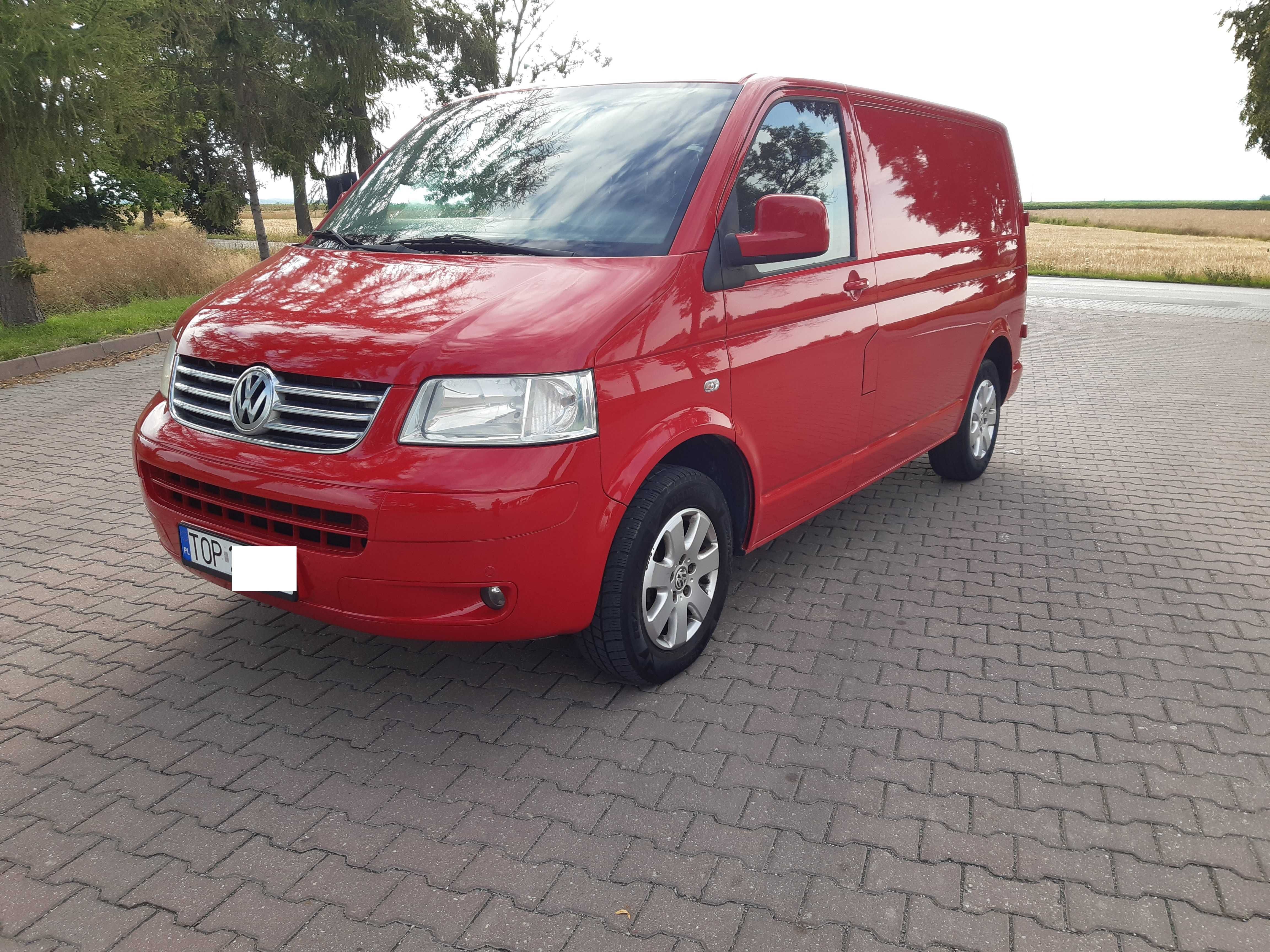 Vw Transporter T5 1,9 TDI Edition 102 KM klima niski przebieg
