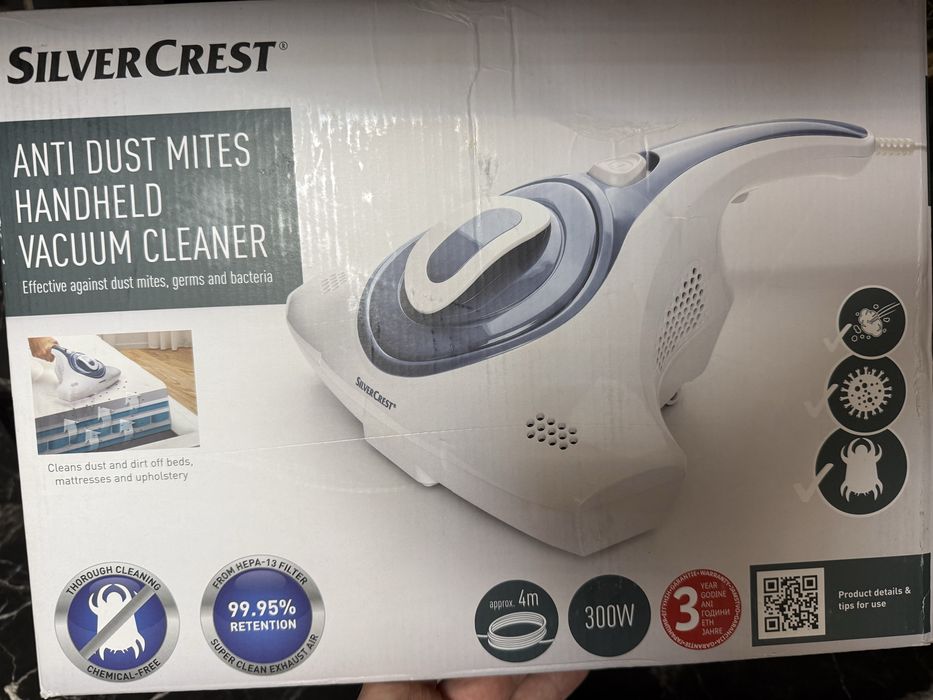 Пилосос для диванів, ліжок Silver Crest SMS 300 матраців, матрасів
