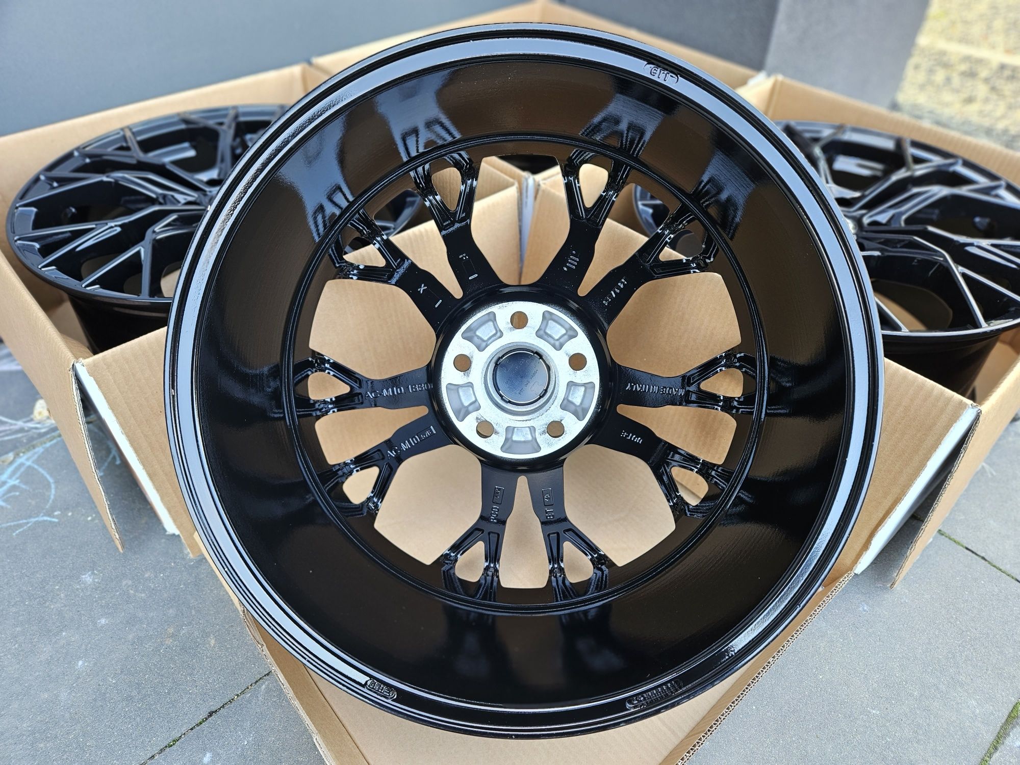 Cupra Leon 19 " Nowe 5x112 Seat Leon Felgi Czarne Alufelgi