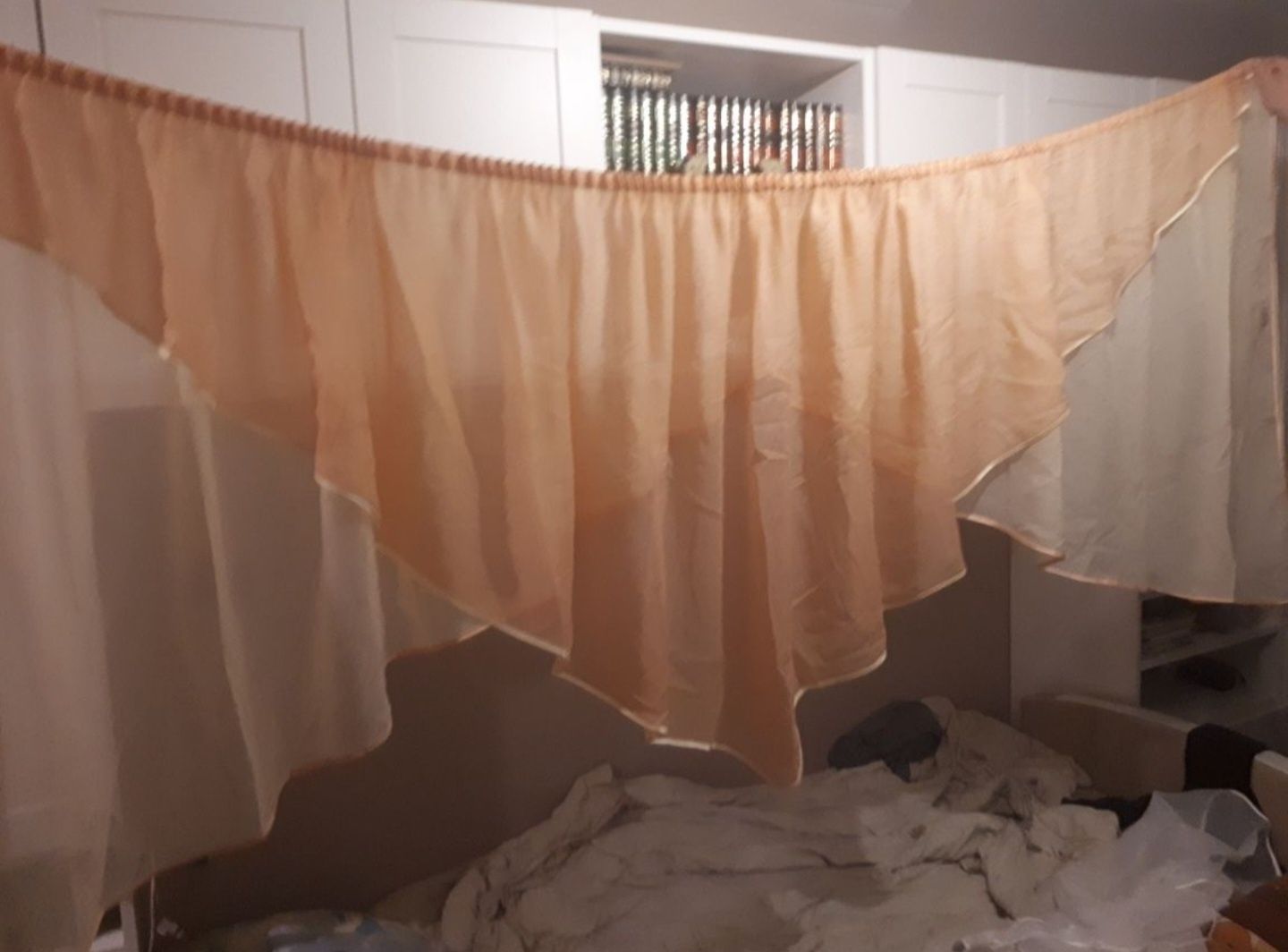 Komplet firanek na balkonowe onko