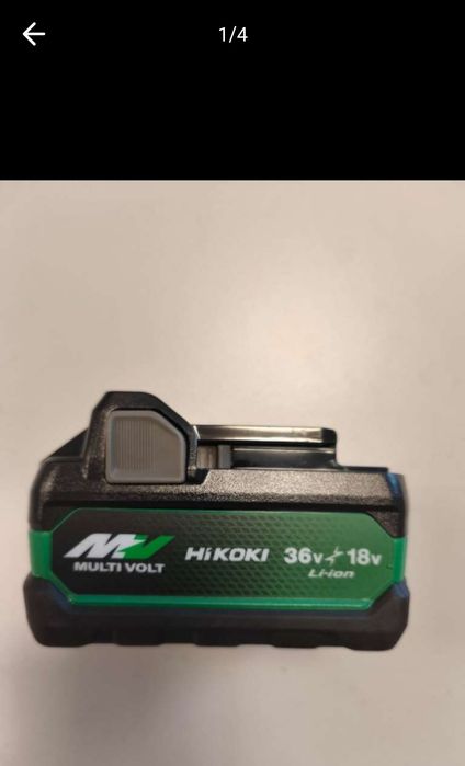 Regeneracja baterii hikoki multivolt 18/36v 8Ah 10Ah