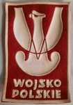 Naszywka Wojsko Polskie Misja Egipt LWP Guma !!! Unikat !!!