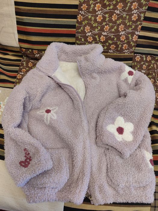 Тепла мєховушка кофта на хутрі. Кофта на меху меховушка толстовка