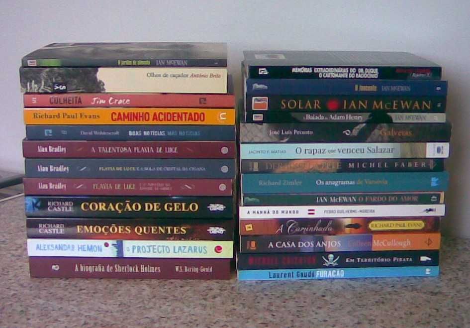 Livros - Ficção - vários géneros