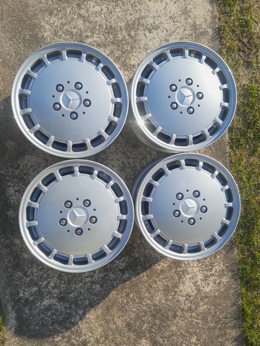 Felgi aluminiowe 15 Gullideckel  mercedes w201 6Jx15 et 49