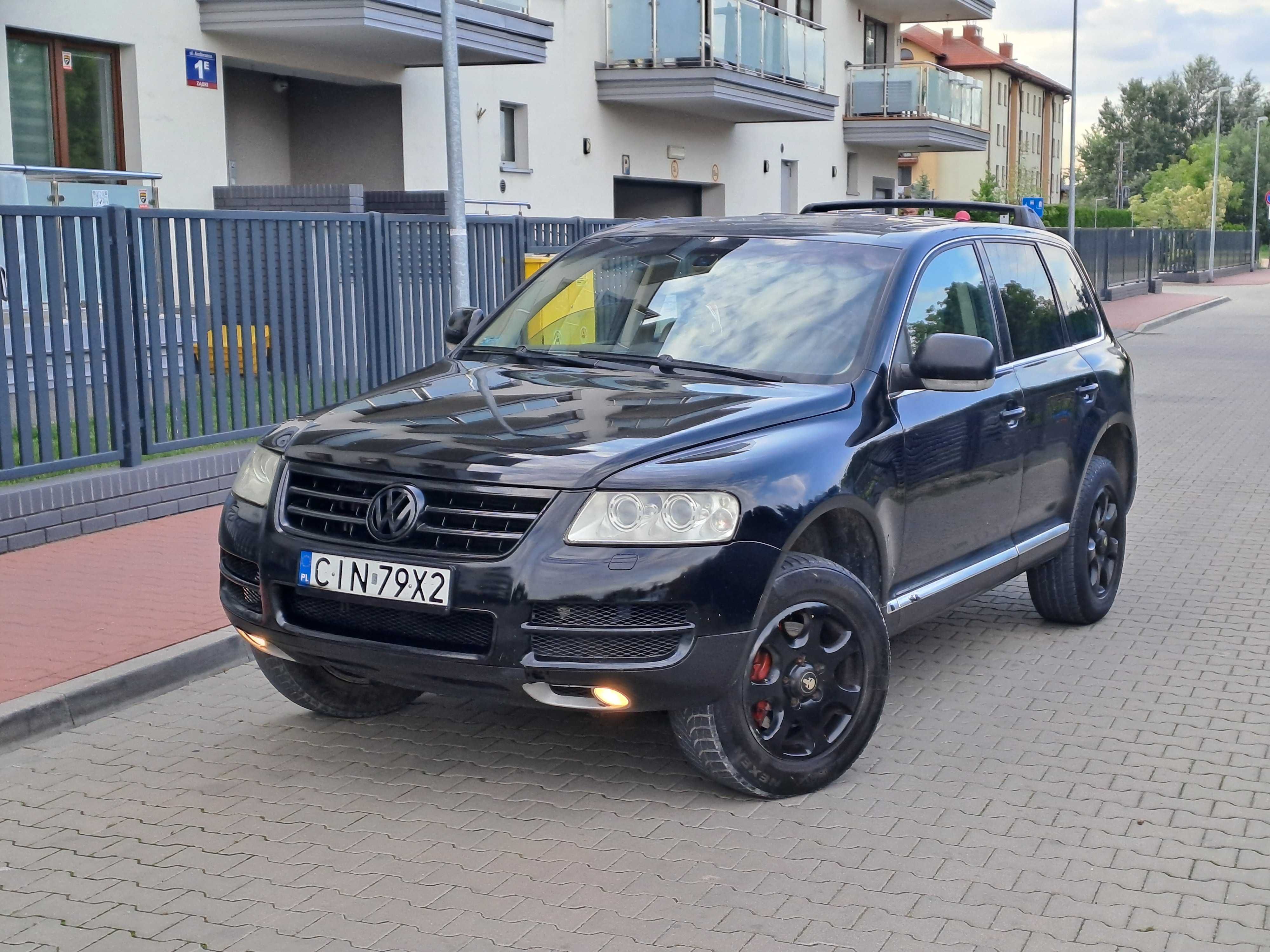 Volkswagen Touareg 4x4 2005rok 3.2 V6 220KM+LPG Automat Skory Klima