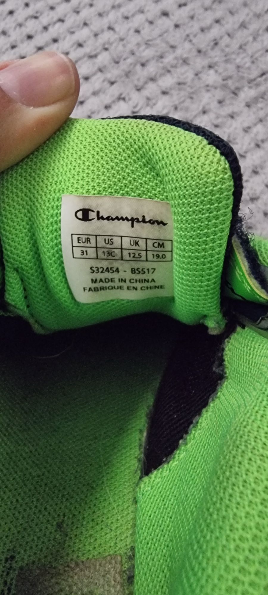 Buty  chłopięce championem lekkie letnie