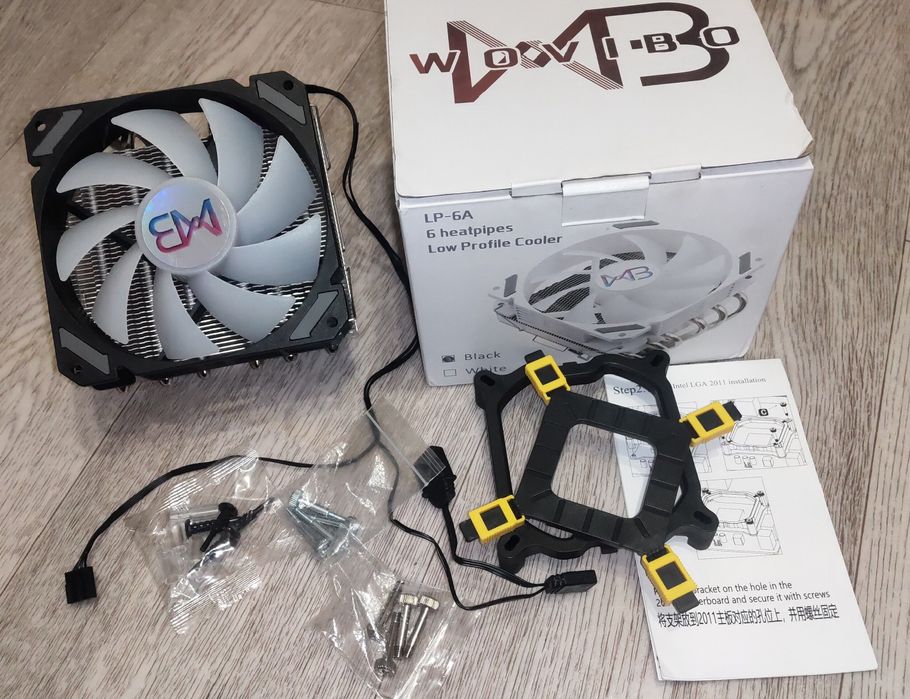 Кулер для процесора Wovibo lp-6a TDP: 150W