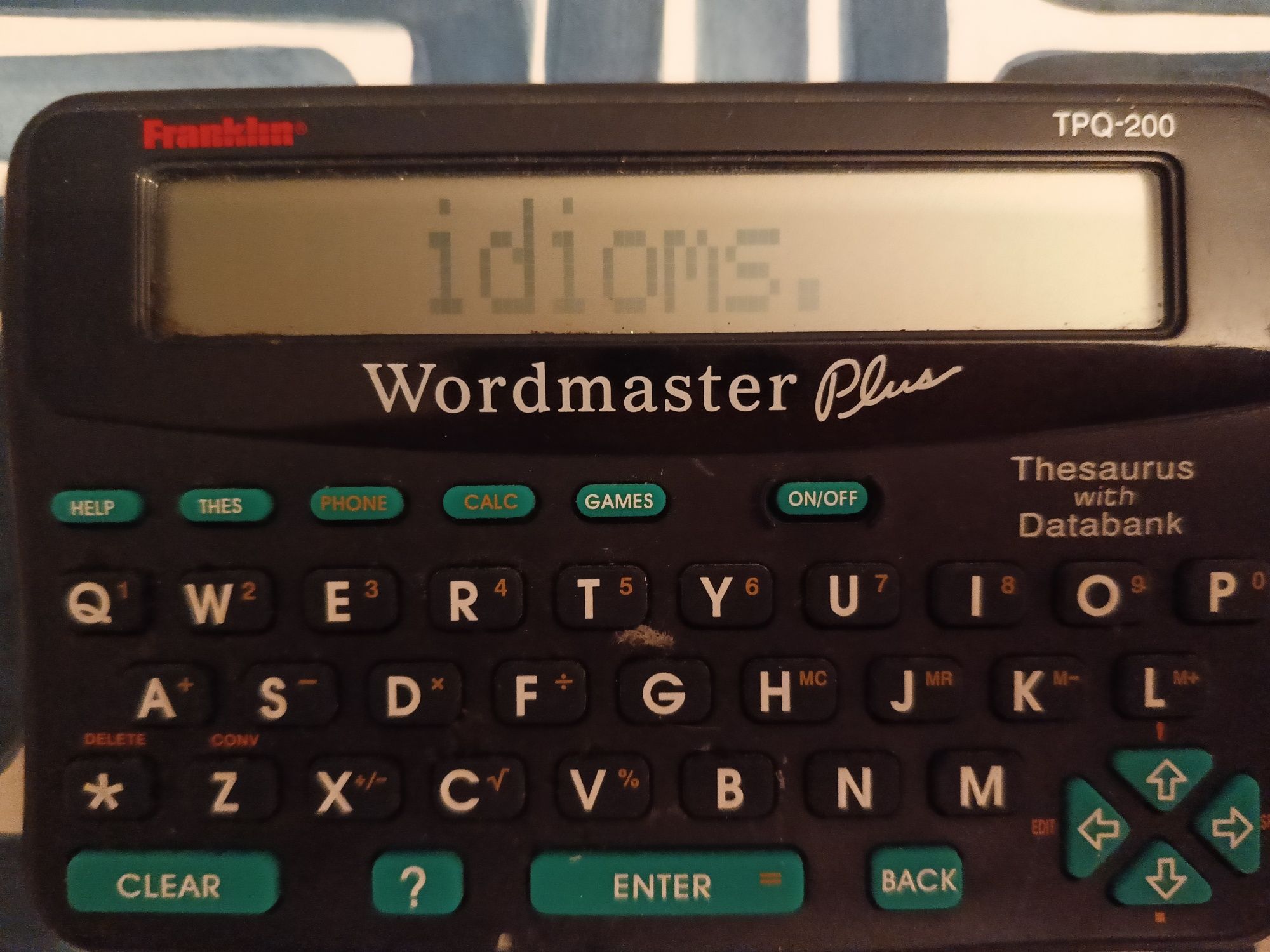 Organizer Wordmaster Plus TPQ-200