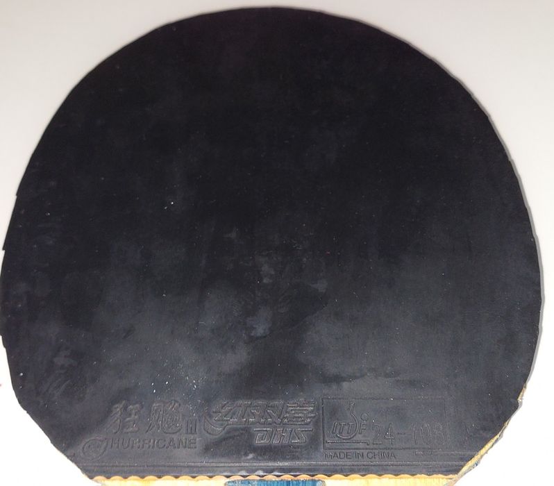 Borrachas tenis mesa DHS hurricane 3