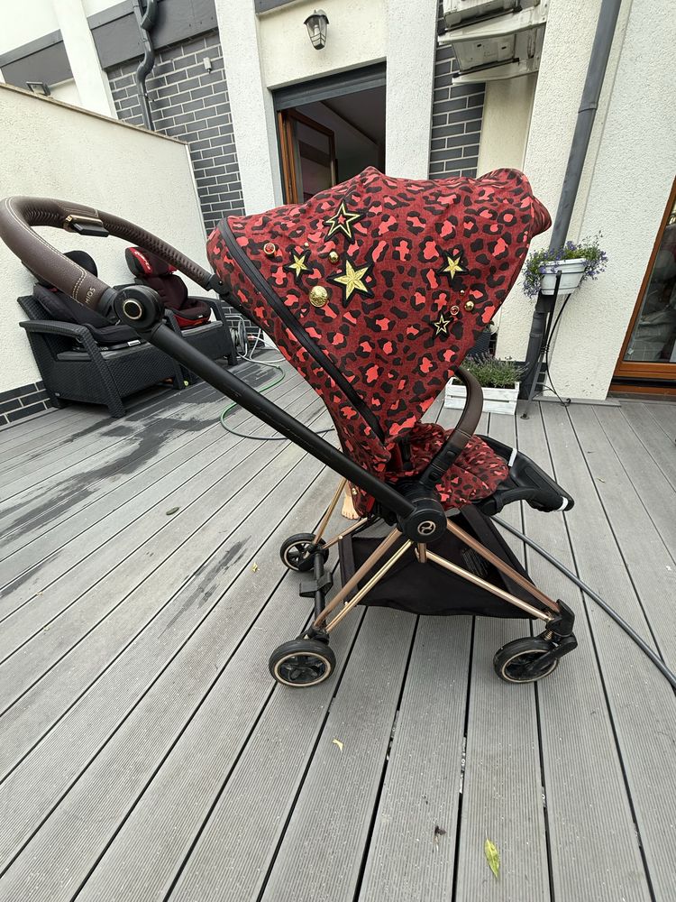 Wózek Cybex Mios 3.0 Jeremy Scott Rockstar  Rose Gold Platinum