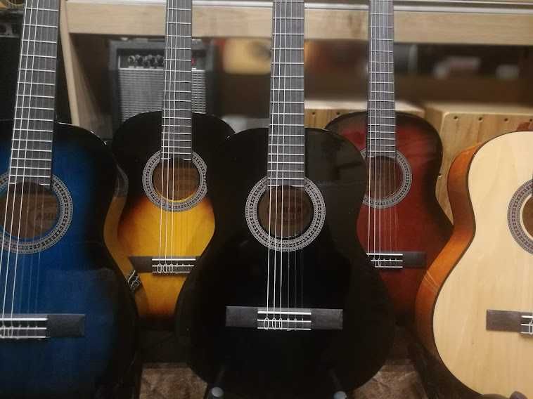 Ambra Viva gitara klasyczna 1/2 różne kolory