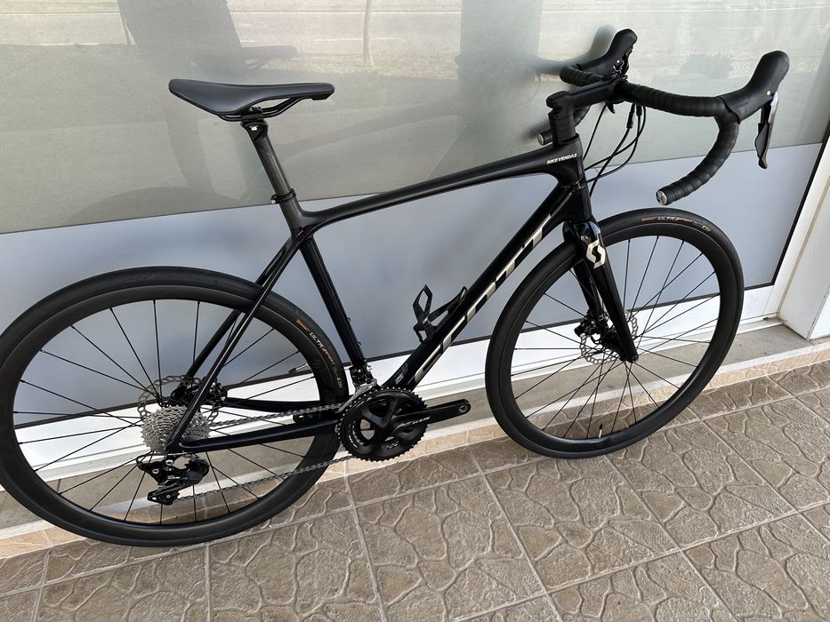 Bicicleta Scott Addict - Disco - Rodas Carbono