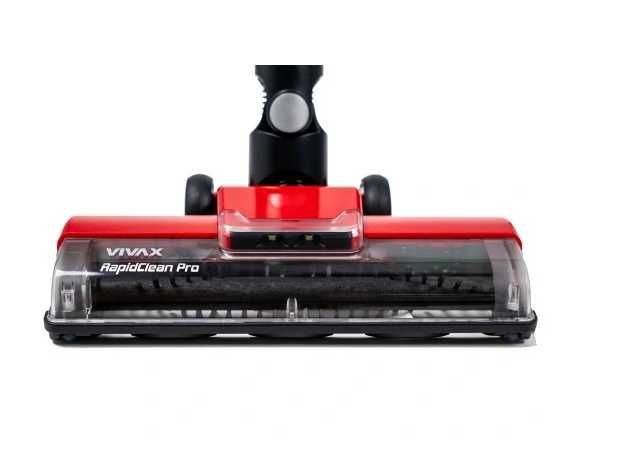 Odkurzacz pionowy bezworkowy Vivax VCB-1502R czarny TURBOSZCZOTKA