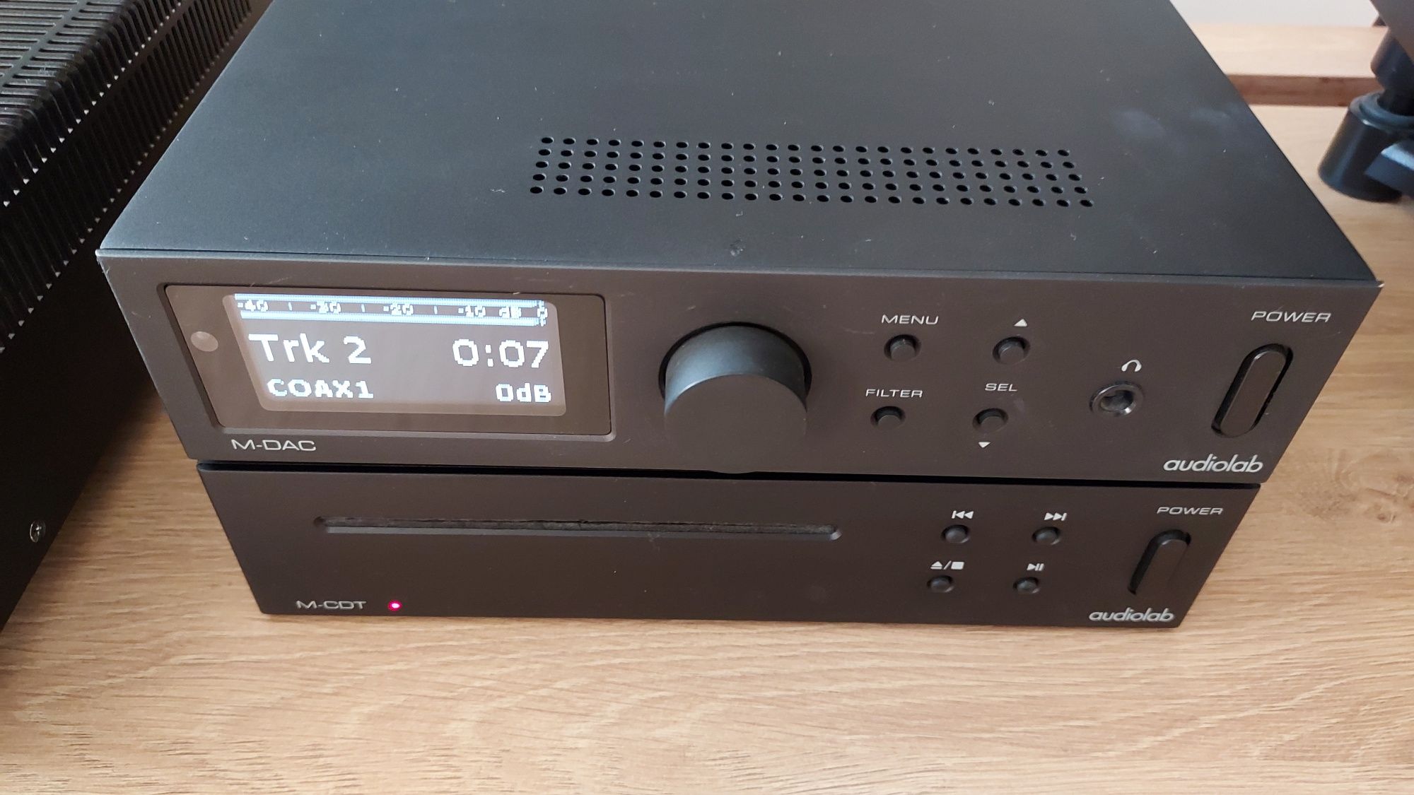 Audiolab DAC m-dac w zestawie z CD audiolab m-cdt