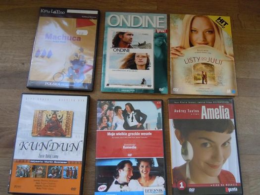 film, cd, dvd, ondine, fortepian, bollywood, havana, masajka