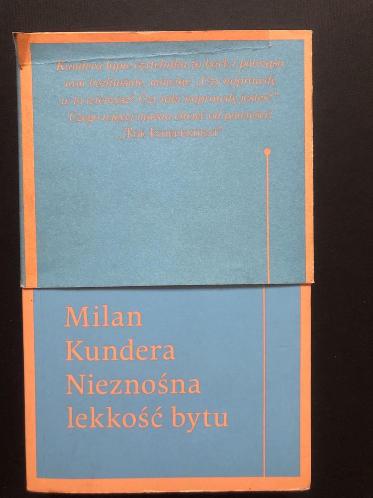 Milan Kundera Nieznośna Lekkość Bytu