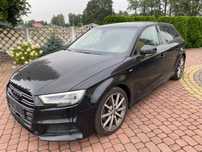 Audi A3 Sportback S-line Quattro DSG 2.0TDI 185PK Virtual Doposażona Serwis !