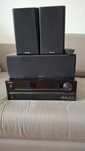 Kino domowe amplituner onkyo HT-R548 plus komplet glosnikow