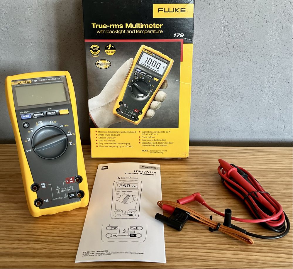 FLUKE multimeter 179 NOWY