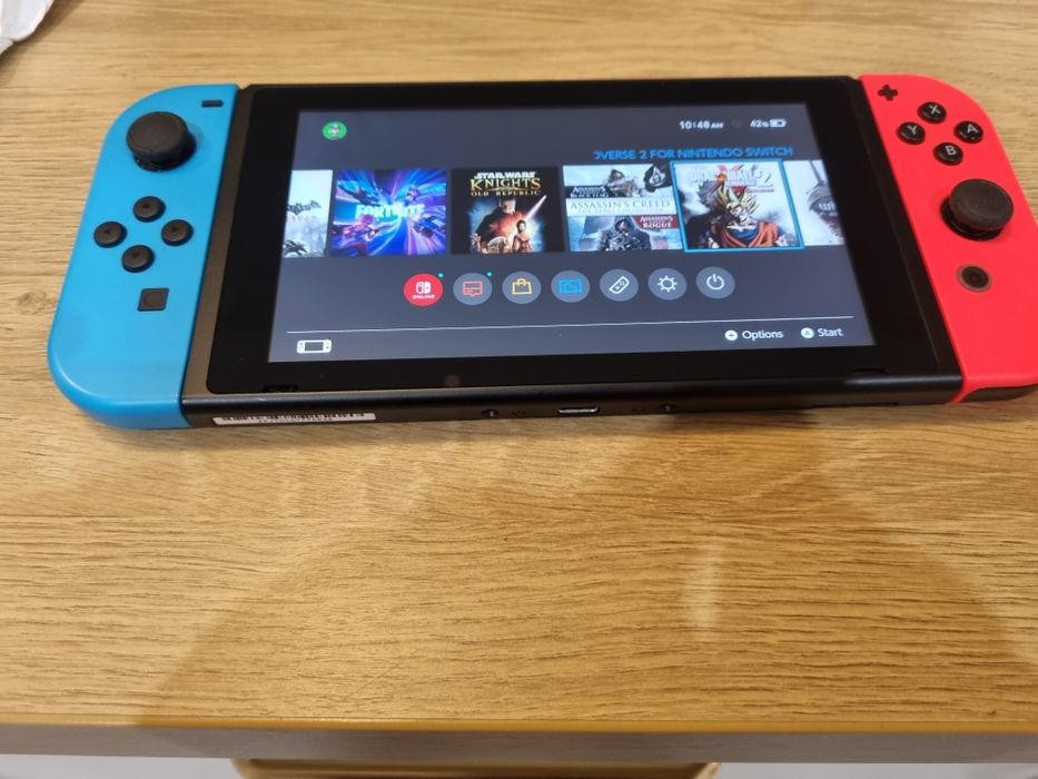 Nintendo Switch V2 super stan komplet gry gratis diablo dragon ball