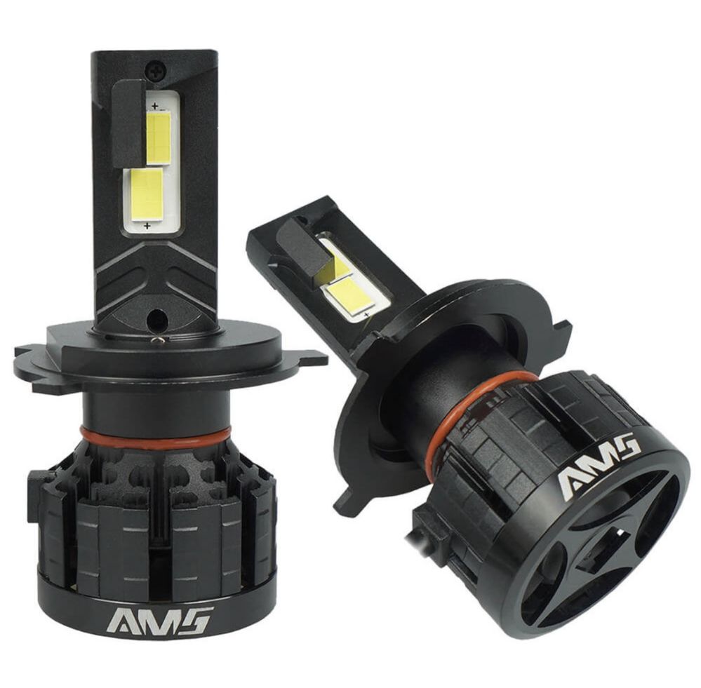 LED лампа AMS ULTIMATE Power-F H4 H/L 5500K Canbus
