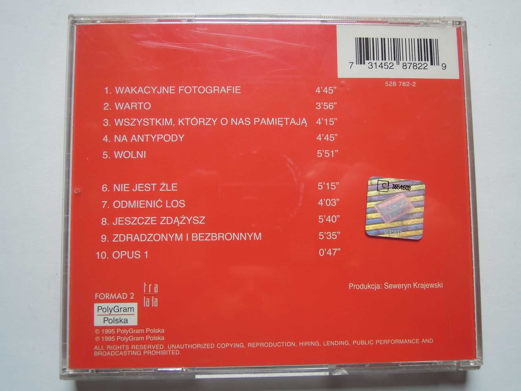 czerwone gitary płyty cd