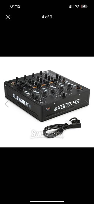Allen & Heath Xone:43 4+1
Channel Analogue DJ Mixer