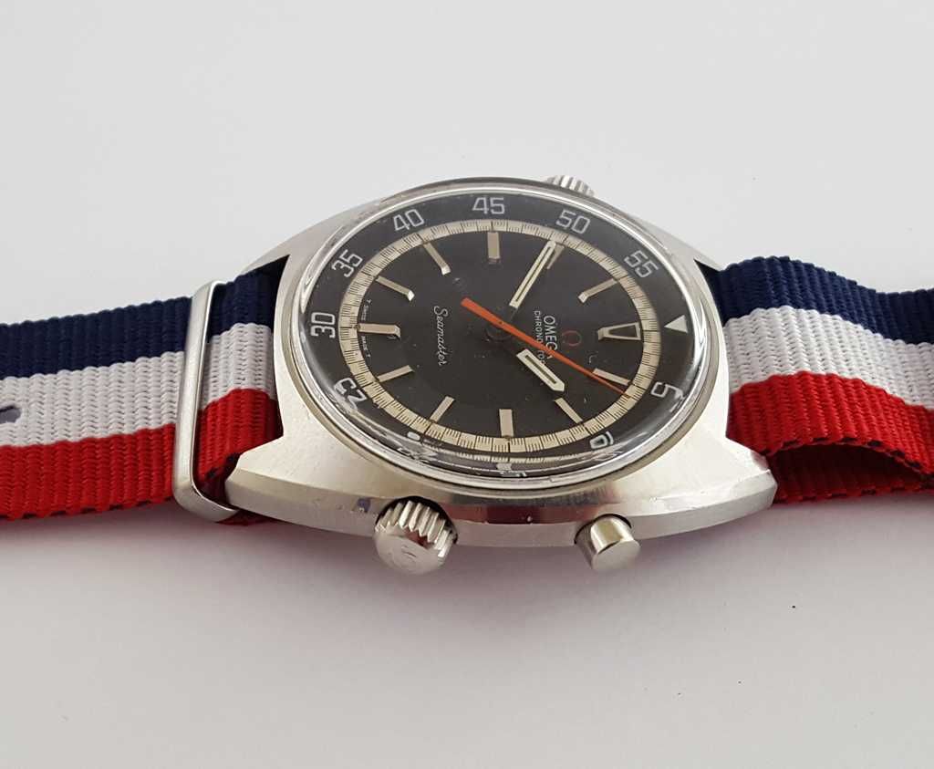Szwajcarska UNIKATOWA Omega Seamaster Chronostop - 1969 rok