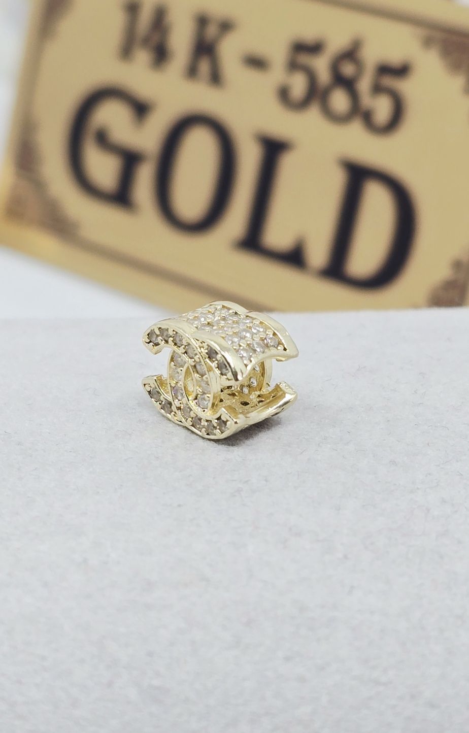 Złoty charms próba 585 14k