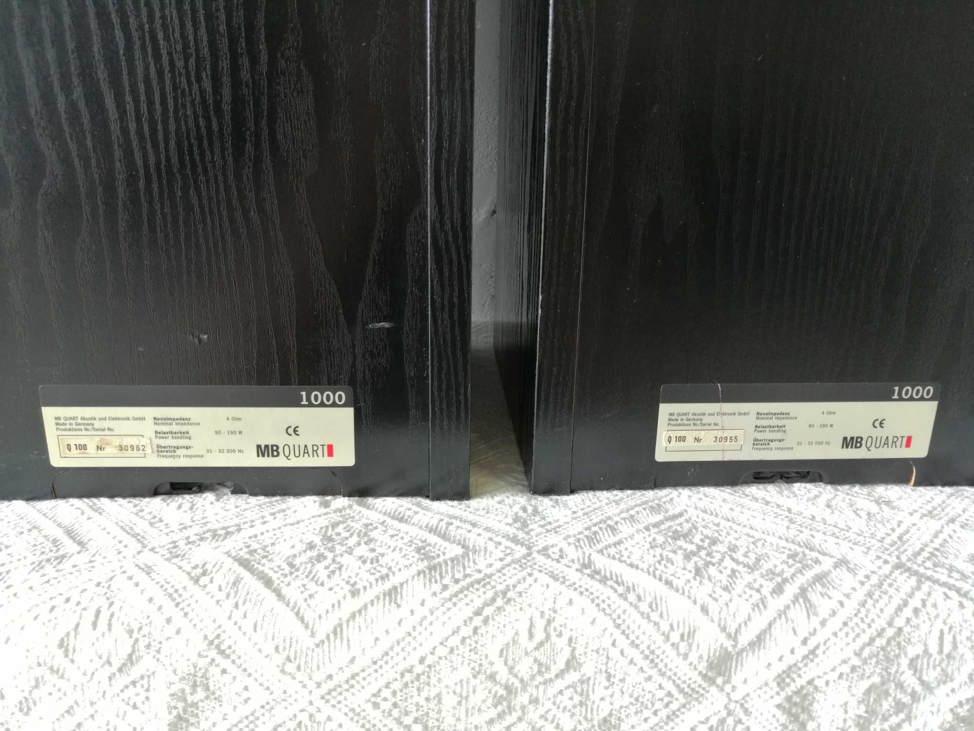 Kolumny MB QUART 1000 Made in Germany, 190W, Stan BDB!