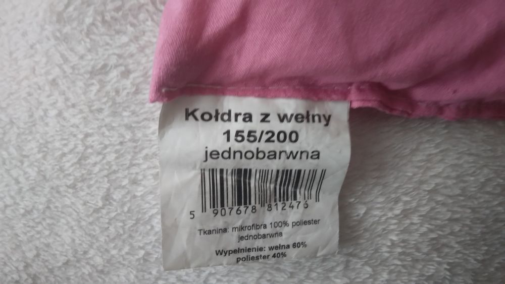 Kołdra z wełny 155/200