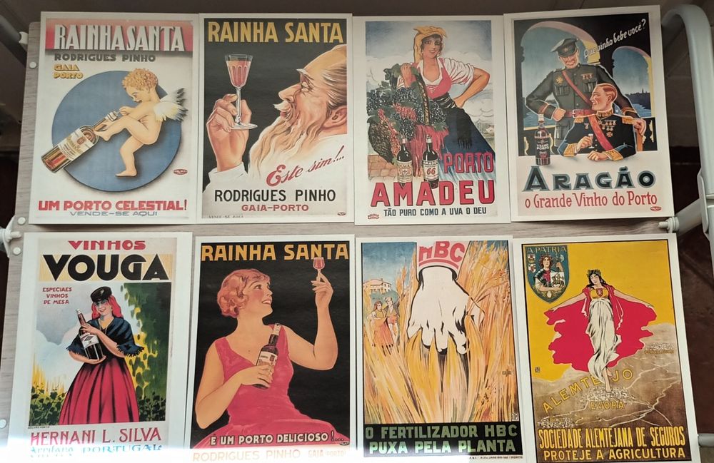 Cartazes publicitários Vintage