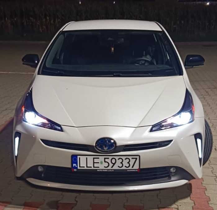 Toyota Prius 2020r Hybryda bogate wyposażenie, biała perla