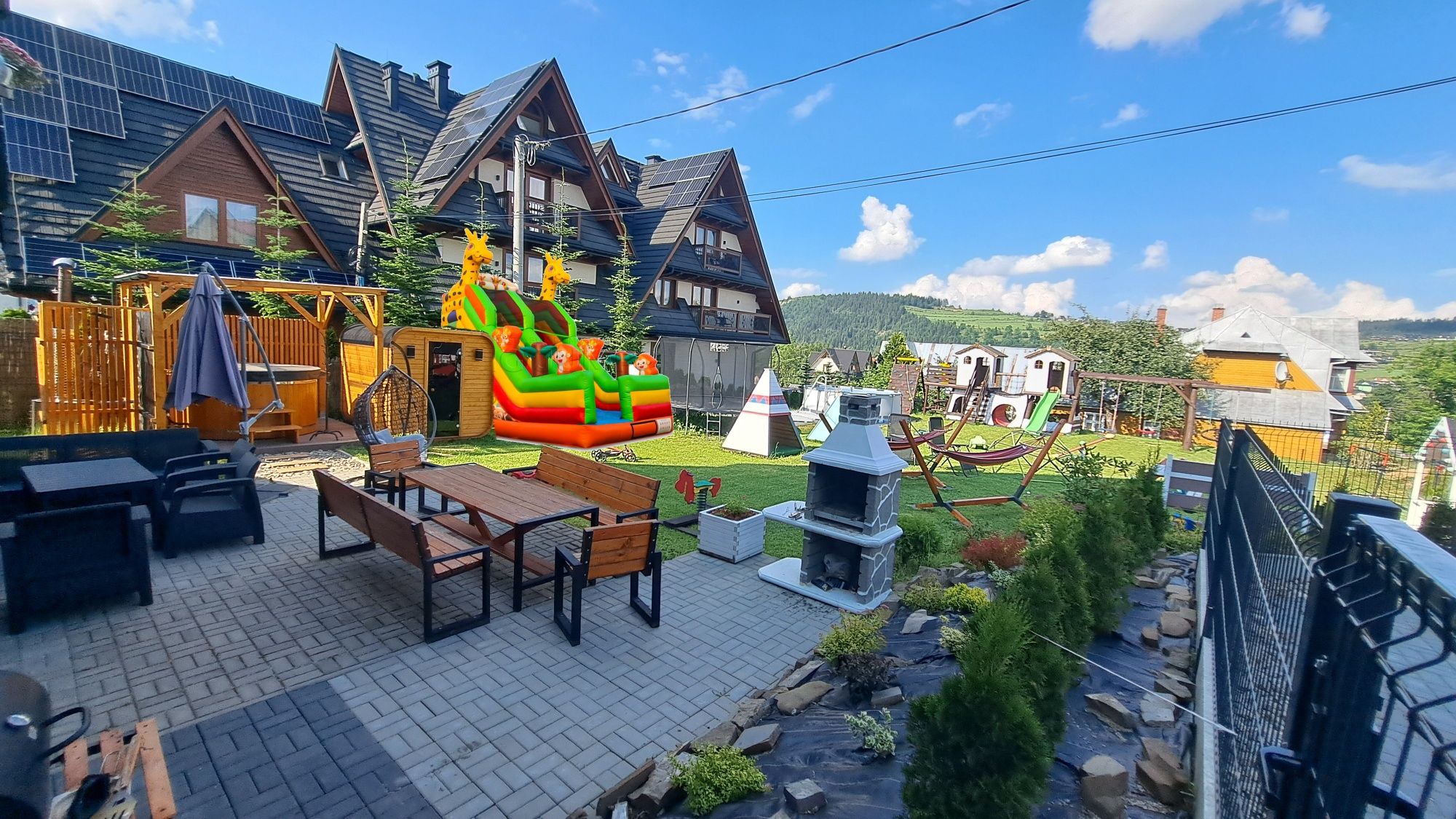 Apartament dwupokojowy z aneksem.  Balia. Sauna. Białka Tatrzańska