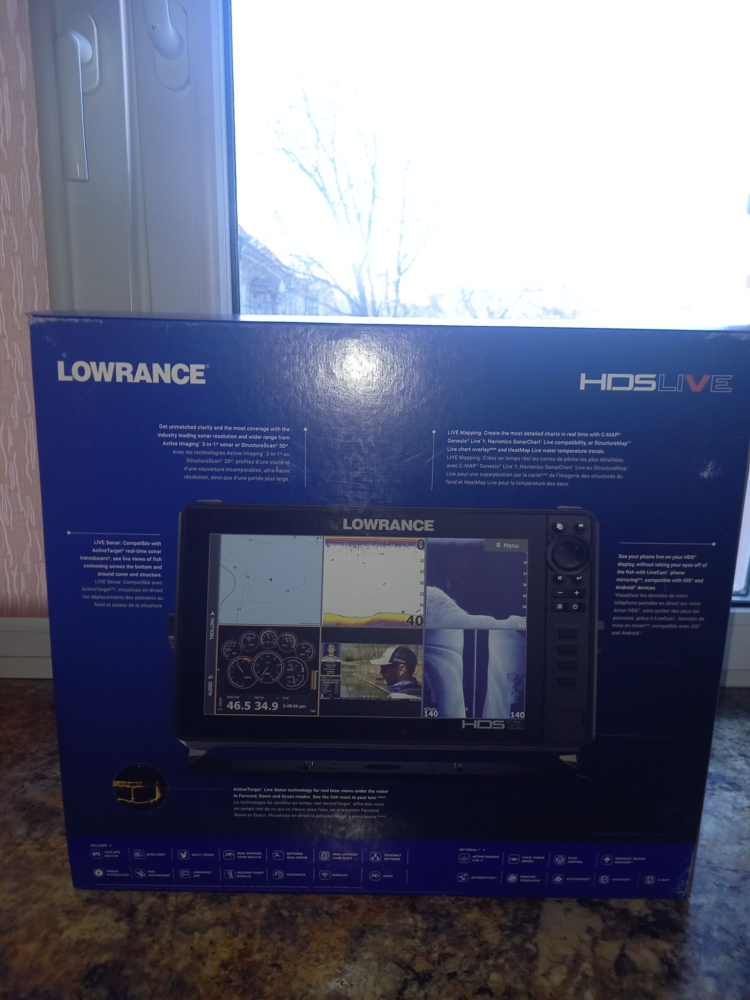 Lowrance HDS 12 live ActiveImaging 3в-1 *2600$*