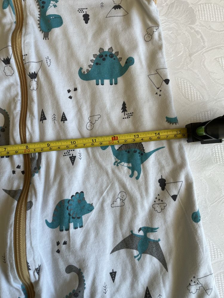 Kombinezon do spania na 90cm i bluza polarowa