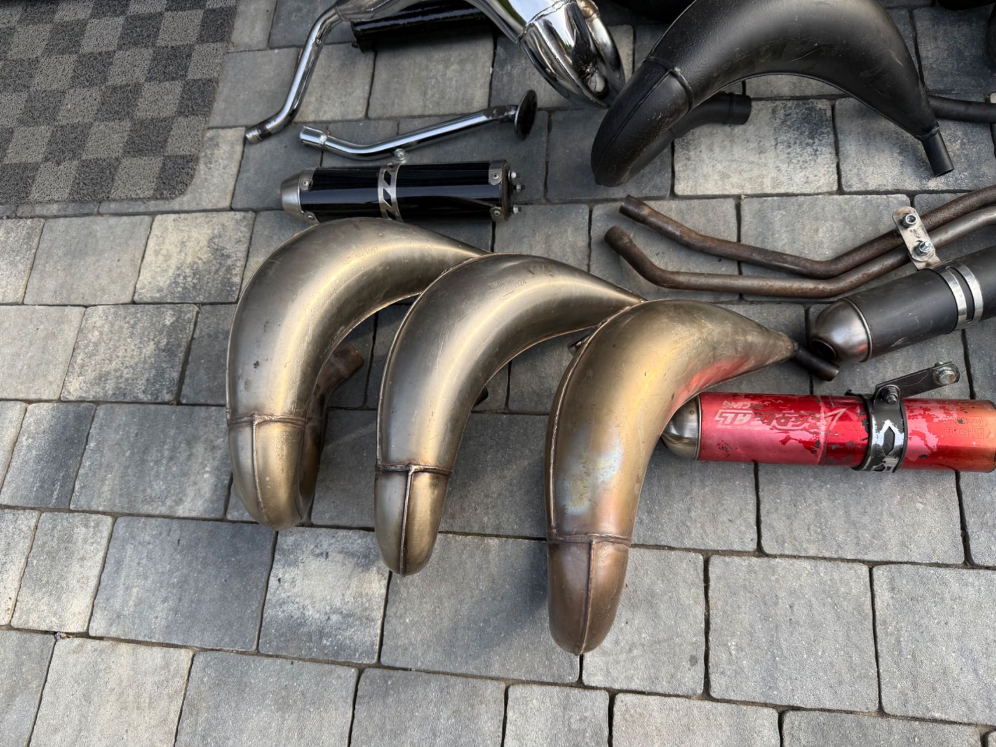 Układy wydechowe wydech am6 Derbi d50 Senda Sx rx. Smx cylinder gaźnik