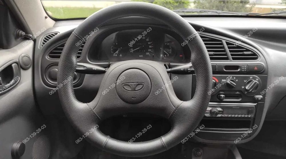 Daewoo Lanos Sens Оплетка Чехол На Руль Део Ланос Сенс Каучук Кожа