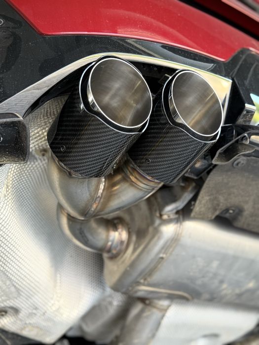 Końcówki układu wydechowego Carbon BMW G20 b58 p&p