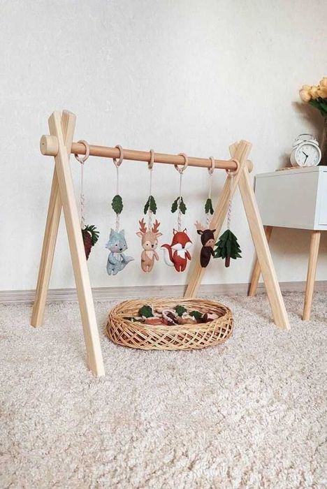 Дитячий тренажер BabyGym Бебіджим Мобиль Монтесорі Мобіль