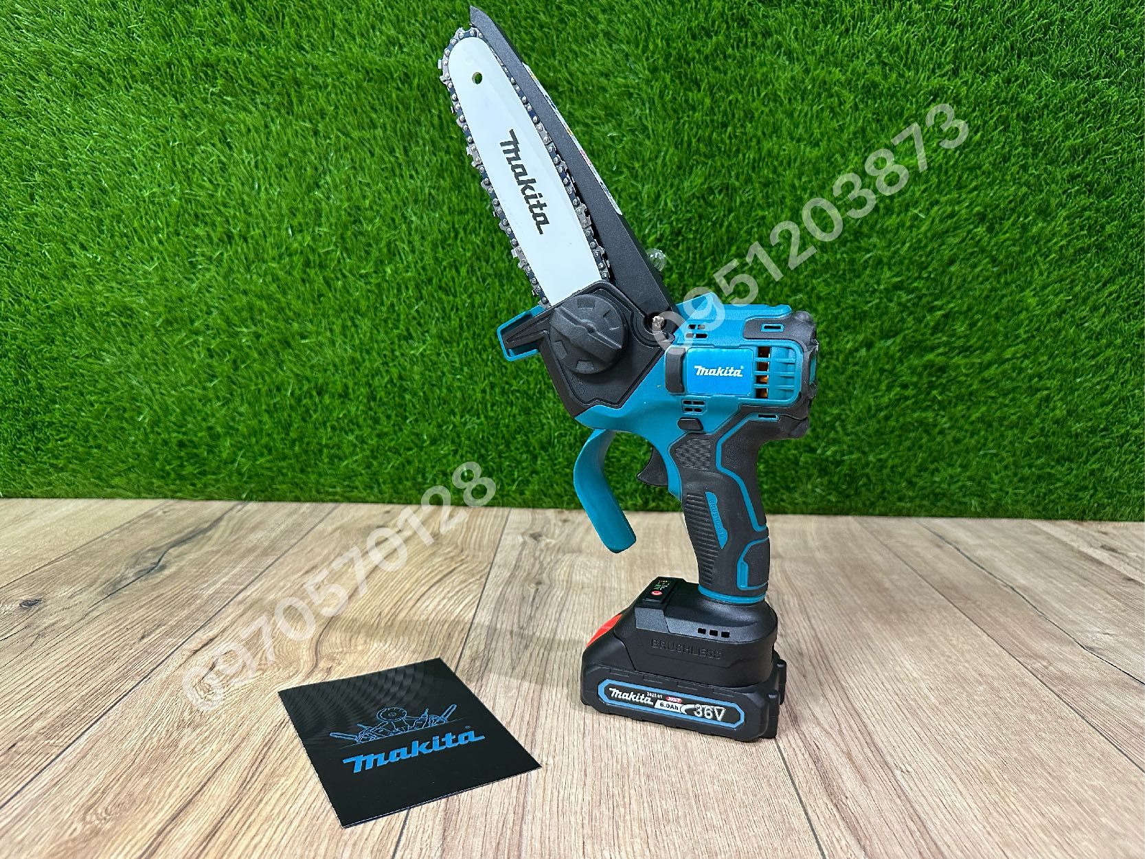 Аккумуляторная Мини пилка Makita DUC325BL 36V 6Ah садовая пила шина 15
