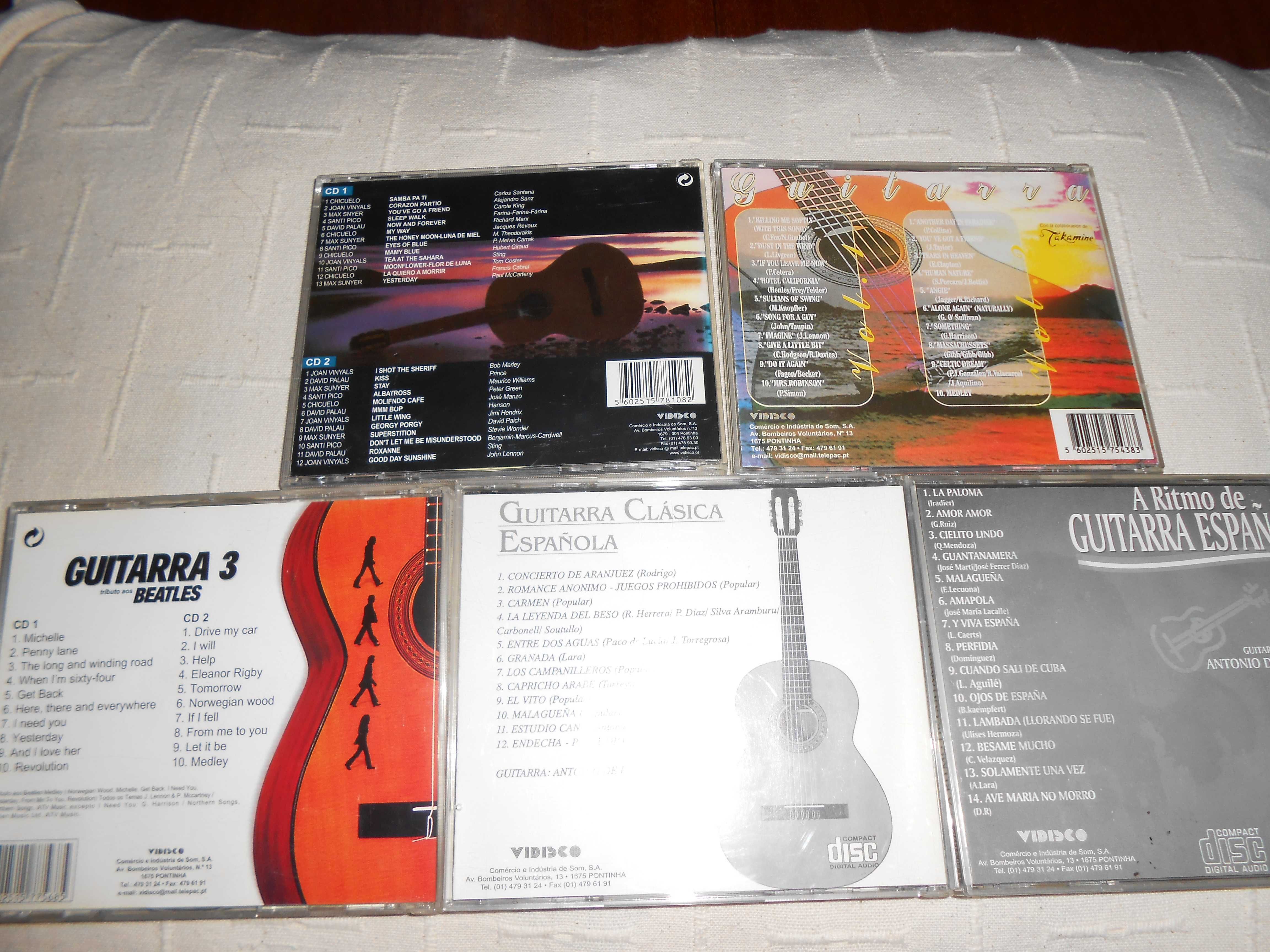 5 CDS Instrumentais de Guitarra