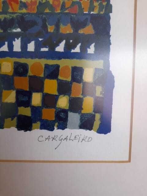 Serigrafia-Manuel Cargaleiro