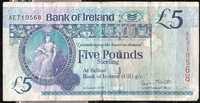 5 фунтов/pounds из Северной Ирландии